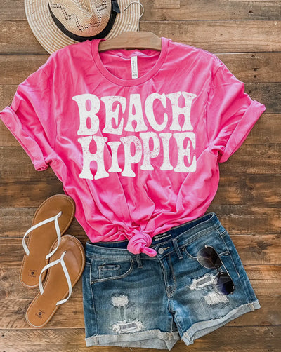 Beach Hippie Graphic T