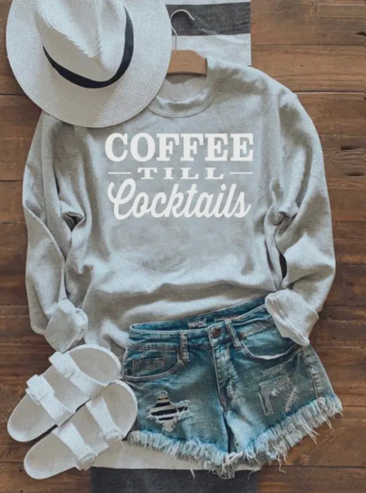 Coffee til Cocktails Sweatshirt