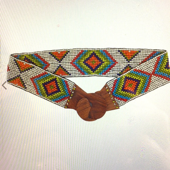 Handcrafted Multi Colored Belt