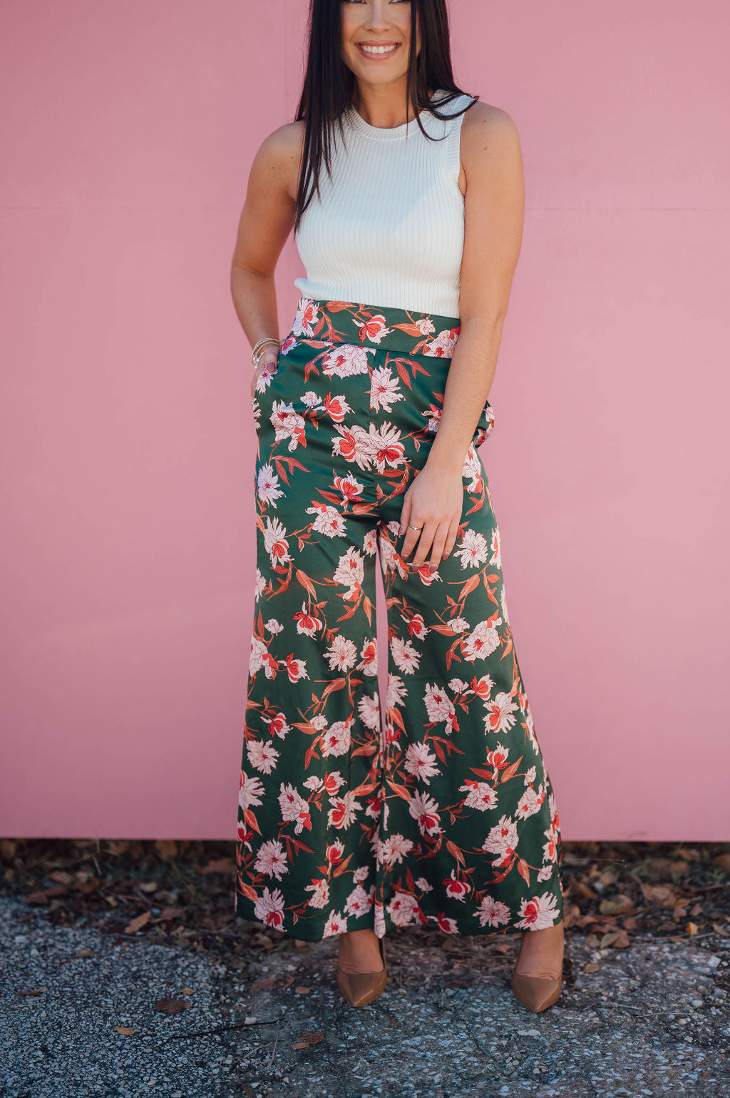 Satin Wide Leg pants