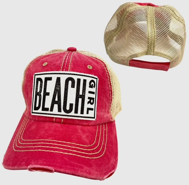 Beach Vintage Patch hats