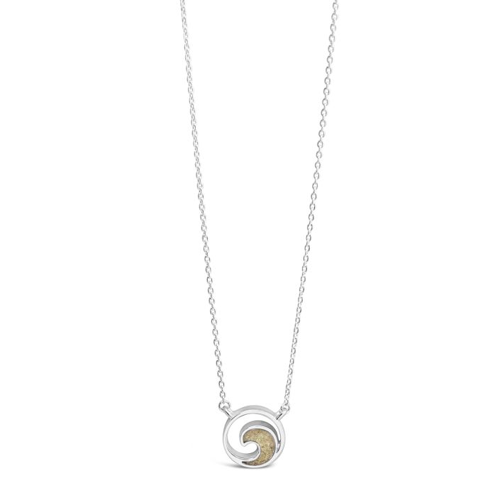 Delicate Dune Wave Necklace