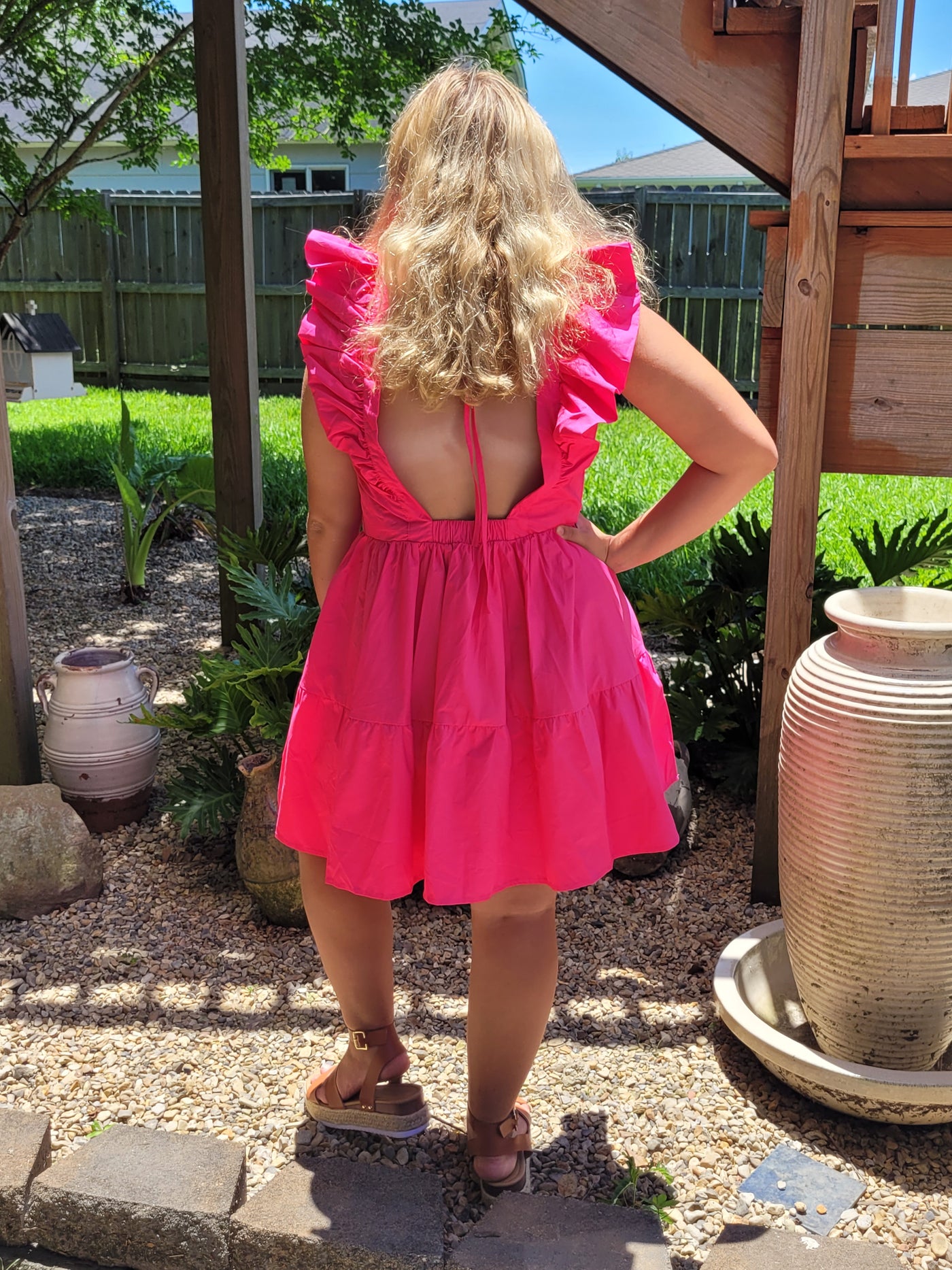 Summer Time Ruffled Dress